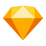 Sketch SVG Icon